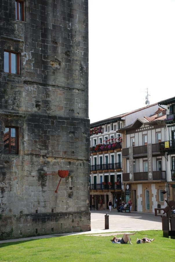 Hostal Zaragoza Hondarribia Esterno foto